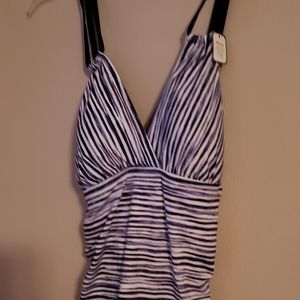 Time&Tru 1 piece swimsuit NWT